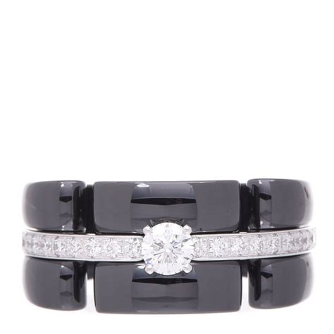 mens solitaire chanel wedding rings|chanel ultra ring 18k.